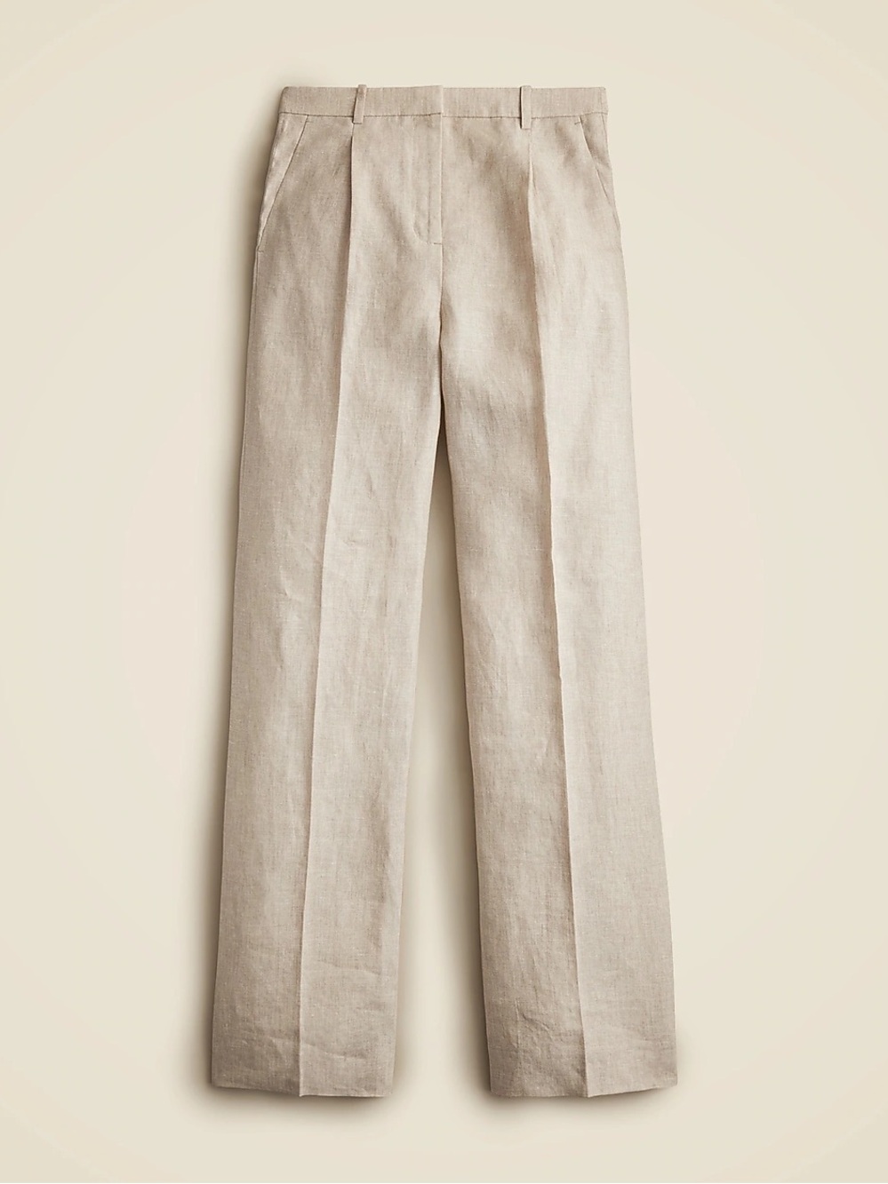 J.Crew 12 Tall Linen Trouser